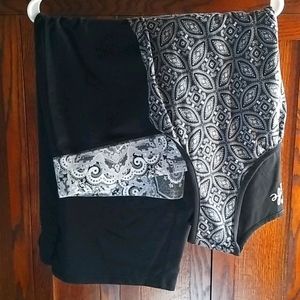 Women's workout top and pants.